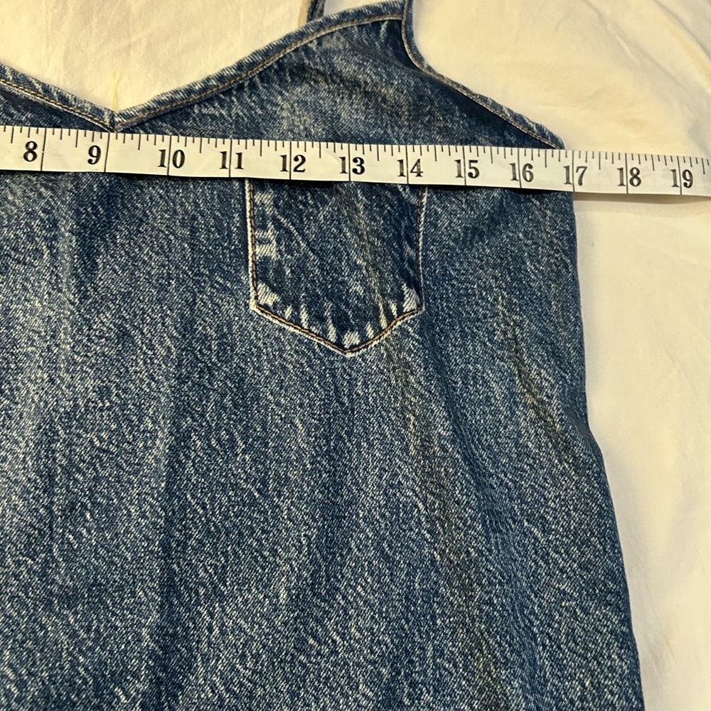 aerie Blue Denim Maxi Slip Dress - Picture 11 of 13